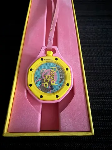 AP × Swatch Royal Pop - Luxury Lanyard Accessory Otg Roz