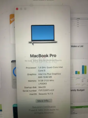 Apple MacBook Pro 13-inch (Silver) - Good Condition 2019