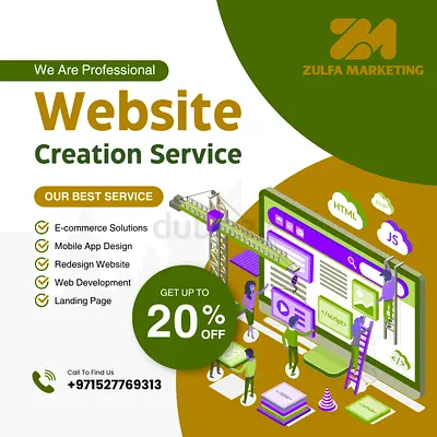 Get Flat 20% Off on Website Design  Development.