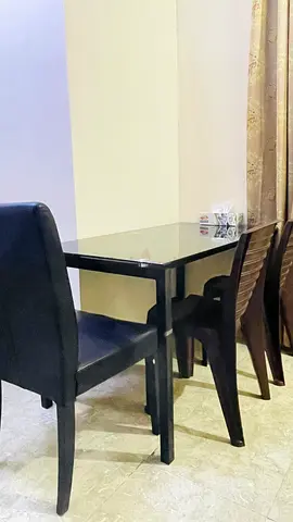 Dining table with chairs
