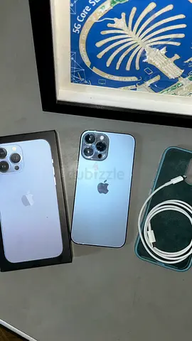 iPhone 13 Pro Max (Blue) with Box - Good  128GB Condition