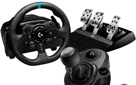 Logitech G923 Racing Wheel and Pedals for Xbox One and PC - UAE Version  Driving Force Racing Shift