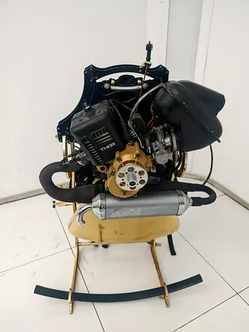 Used THOR 2-stroke Paramotor Engine with Exhaust and Fuel Tank