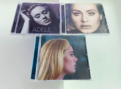 3 Adele Music CD’s