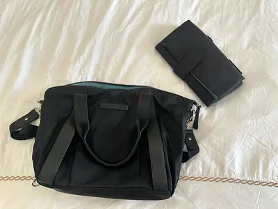 Storksak + Bugaboo Diaper Bag with two changing mats