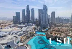 Burj Khalifa 2BR | Furnished | Panoramic Downtown Skyline View