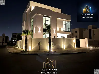 فيلا للبيع بسعر شامل (الكهرباء والمياه والتكييف) – على الشارع الرئيسي، جاهزة للسكن في واحدة من أرقى أحياء عجمان فرصة مميزة لامتلاك فيلا راقية بموق