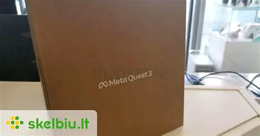 Meta Quest 3 VR Headset — Boxed, Unopened (Like New)