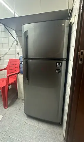 Nikai Top Freezer Refrigerator 2-Door — Good Working Condition