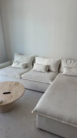 White L Shape Sofa
