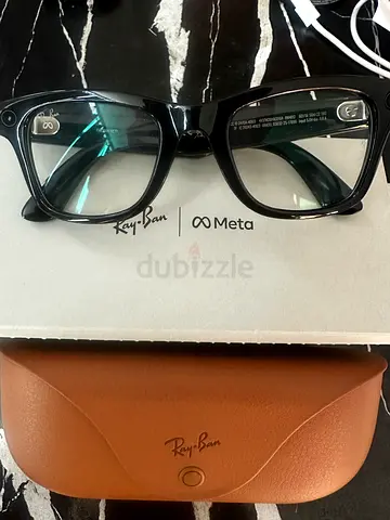 Ray-Ban Meta Wayfarer Smart Glasses (2nd Gen) – Shiny Black – Clear Lenses