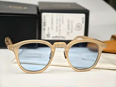 Johnny Depp in Court Limited Edition Sunglasses Vintage Mellow Yellow