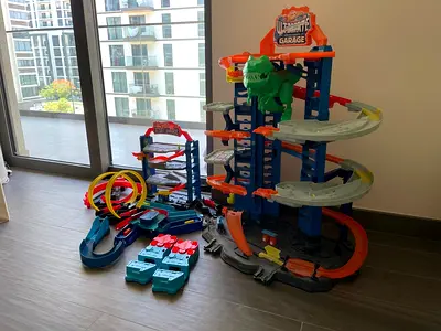Hot Wheels City Robo T-Rex Ultimate Garage for Kids  Much More!