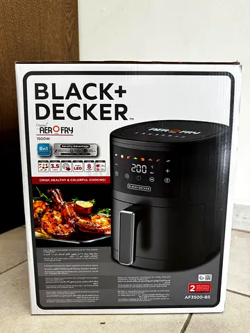 Black+Decker AeroFry 1500W Air Fryer - New in Box