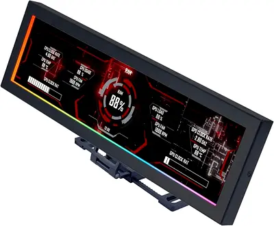 Lian Li 8.8 Universal Screen for PC - Adjustable Mounting for Any Computer Setup
