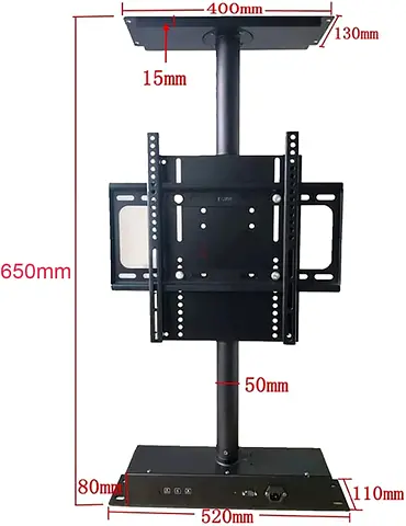Motorized 360° Rotating TV Bracket