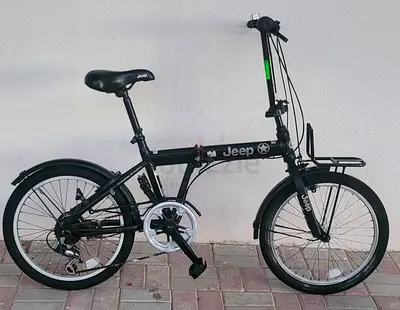 Jeep folding city bike - 6-speed, compact for commute