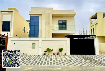 للبيع بمنطقة الحليو2 عجمان فيلا 5 غرف شامل رسوم التسجيل تمويل بنكى تملك حر