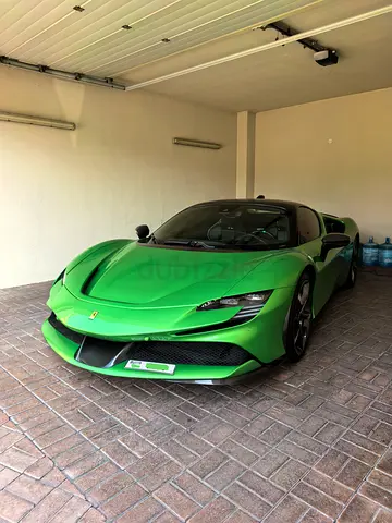 Ferrari SF90 Assetto Fiorano LIMITED EXTRA CAMPIONARIO GCC Specs Warranty and service contract