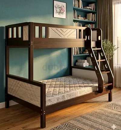 Brand New sold wooden Bunk Bed including Medical Mattress Available