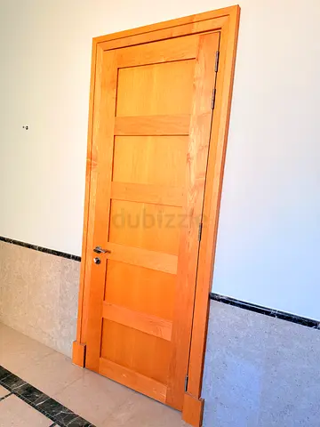 Modern Wooden Door with Frame - Excellent Condition✨