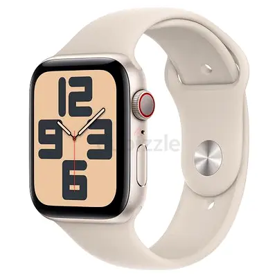 Apple Watch SE 2 GPS + Cellular Starlight Aluminum Case with Sport Band