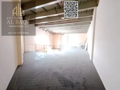 أرضي فقط || دورة مياه متوفرة || مستودع متوفر || كهرباء ٢٣ كيلوواط || المساحة ١٨٠٠ قدم مربع || موقع مميز || موقع مميز