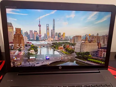Hp laptop work station