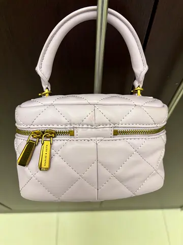 Charles and keith vanity bag