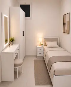 Premium Fully Furnished Room | Shaded Parking | FREE Gym  Pool | Sahara Centre | Dubai–Sharjah