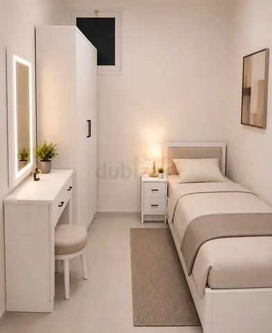 Premium Fully Furnished Room | Shaded Parking | FREE Gym  Pool | Sahara Centre | Dubai–Sharjah