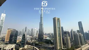 Best Deal | High Floor | 3BR | Burj Khalifa View