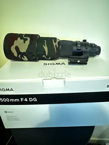 Sigma Lens 500mm f4 Nikon