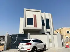New villa for rent in Ajman - Al Yasmin area - Super Lux finishing - Modern decor