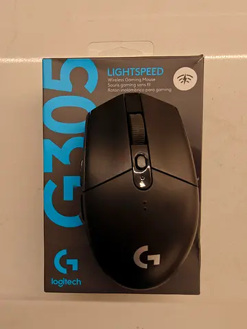 Logitech G305 Lightspeed Wireless Gaming Mouse - Black (Like New)