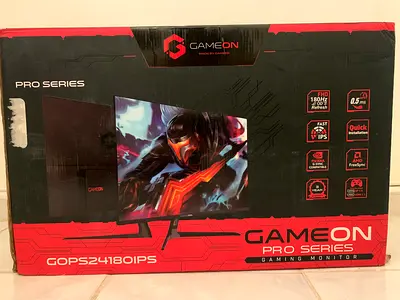 GameOn monitor 24inch , 180Hz
