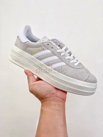 Adidas Gazelle Bold Gray/White size 41
