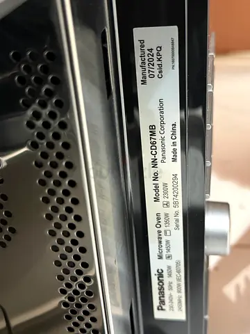 Panasonic 4 in 1 Microwave, Grill, Oven, Air Fryer- Mint Working Condition