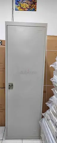 Single-door metal storage cabinet - good condition