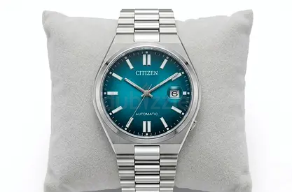 Citizen Tsuyosa Automatic Watch 40mm Turquoise / Teal Dial NJ0151-XX Full Set