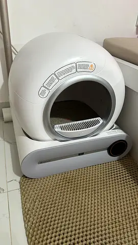 Compact bladeless fan / air circulator (white) - good working condition