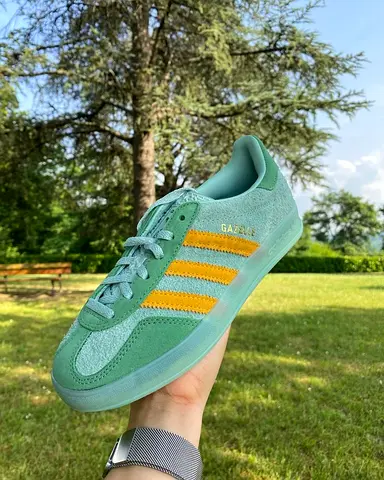 Adidas Gazelle Hazy Green size 40