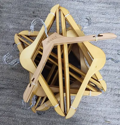 Wooden Clothes Hangers (Set)