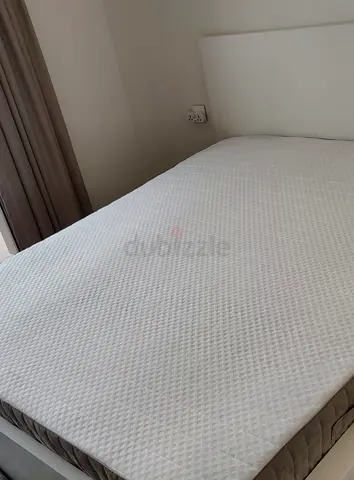 Ikea Queen size bed with mattress available in perfect condition