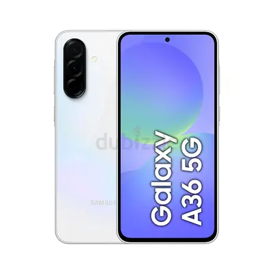 Samsung Galaxy A36 5G, Android Smartphone, 128GB, 8GB RAM, Awesome White, New Packed.