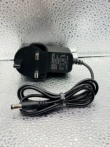 12V 1.5A AC/DC Power Adapter UK Plug – 18W Power Supply with DC Barrel Connector