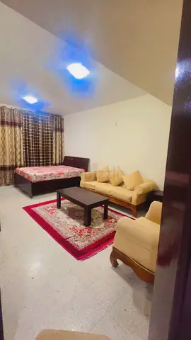 Fully Furnished Hall Room with Seperate Washroom available for rent from 01 July 2026 in shabia 10.
