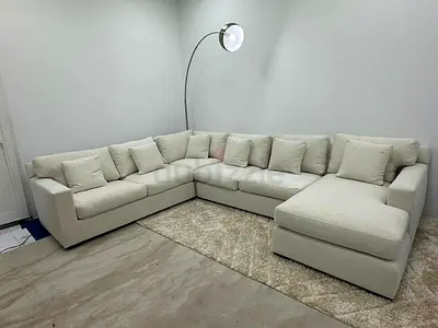 Cratebarrel Ushape sofa