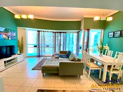 Furnished 2BR Apartment | Marina &amp; Downtown Views | Lake Terrace JLT