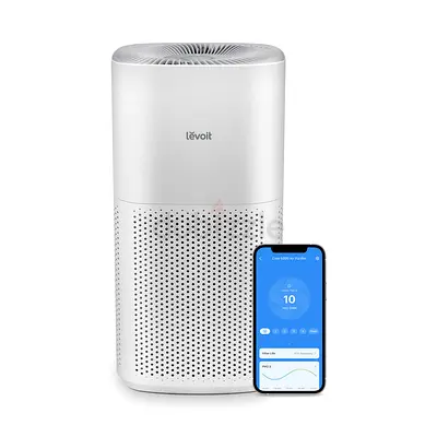 Levoit Core 600S Smart Air Purifier - WiFi, App Control, HEPA (White)